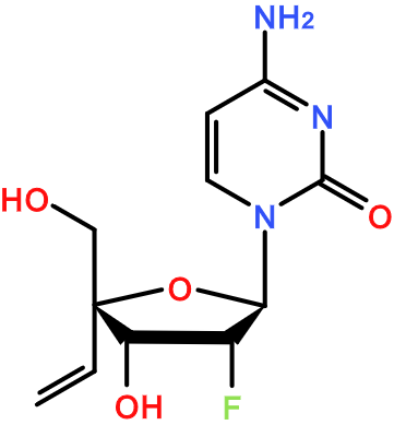 (image for) MC004670 2'-Deoxy-2'-fluoro-4'-vinylcytidine